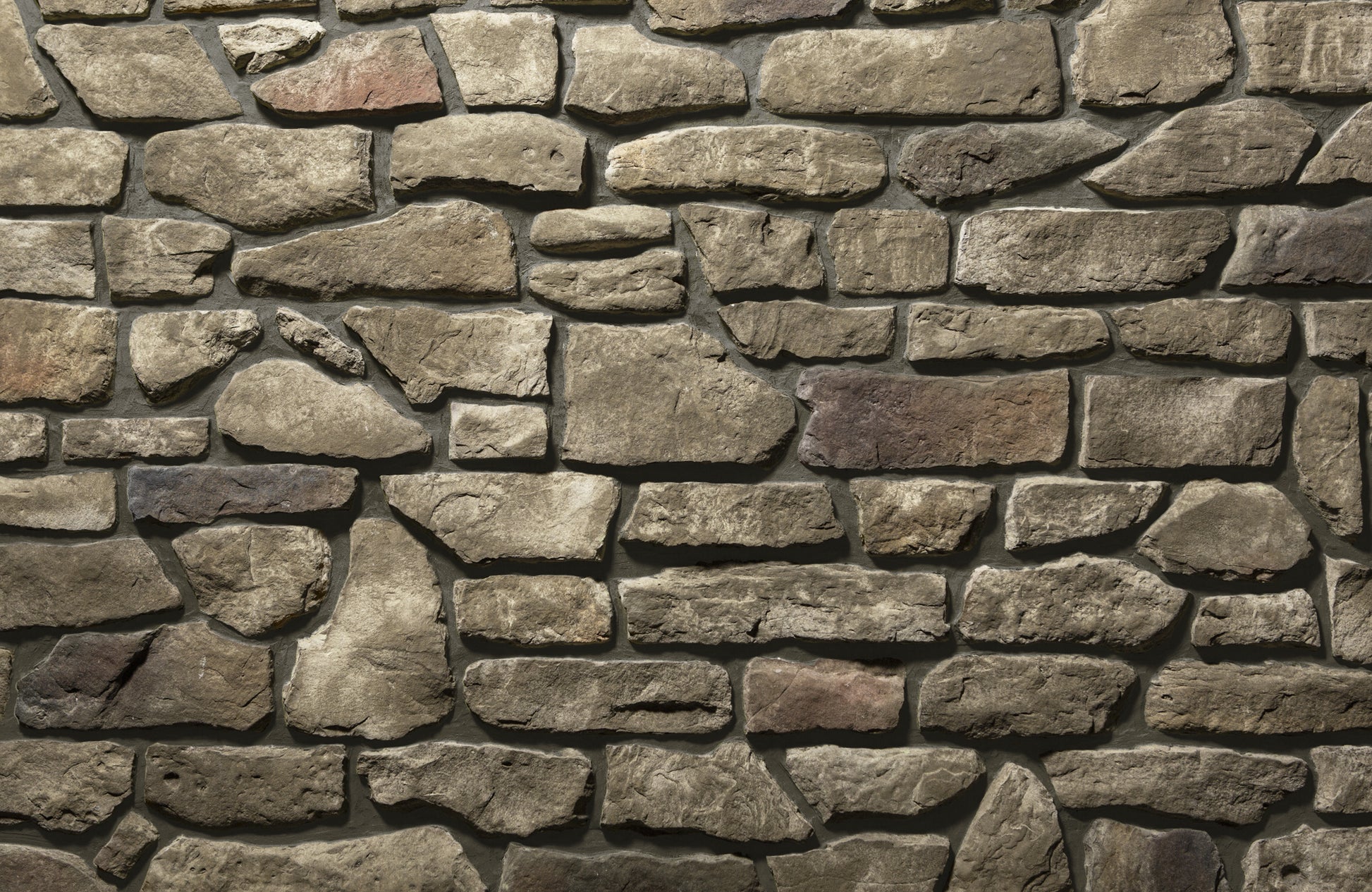 Pattern of stone bricks with a natural stone texture