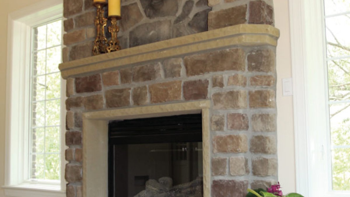StoneCraft Chardonnay Heritage in a completed installation
