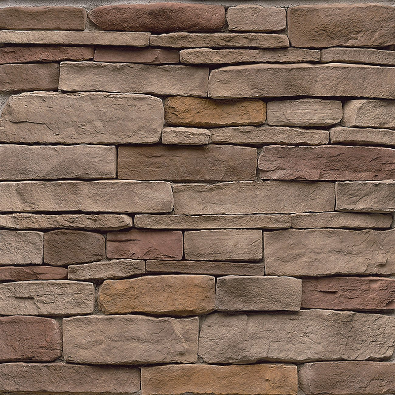 StoneCraft Chardonnay Ledgestone stone veneer featuring soft buff and cream tones, layered split-face texture, and dimensional stacked-stone character