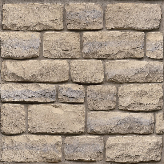 StoneCraft Old Ohio Heritage stone veneer featuring warm weathered earth tones, timeworn textured faces, and classic Old World masonry character.