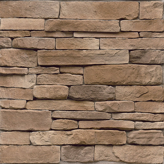 StoneCraft Wisconsin Ledgestone stone veneer featuring cool gray tones, layered split-face texture, and dimensional stacked-stone character