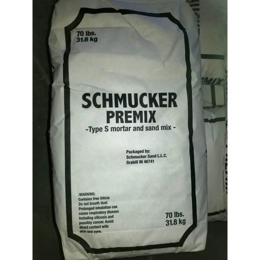 Type S Premix Mortar - Schmucker Mason Mix