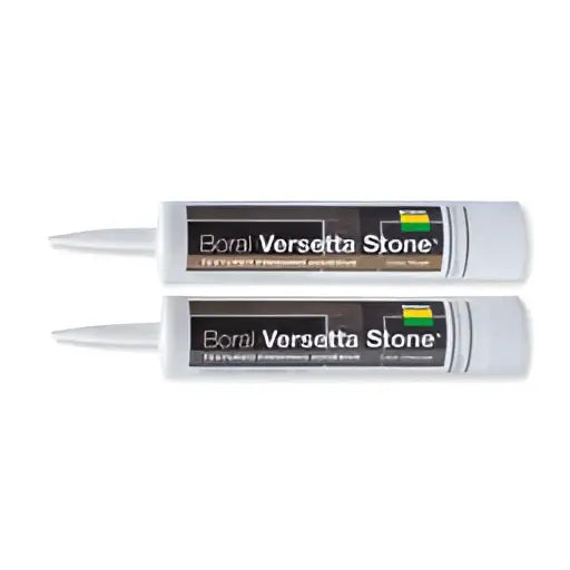 Versetta Stone Textured Finishing Adhesive for sealing and bonding stone veneer panels