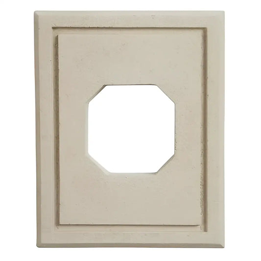 Taupe Versetta Stone Light Box designed for mounting light fixtures on stone veneer walls